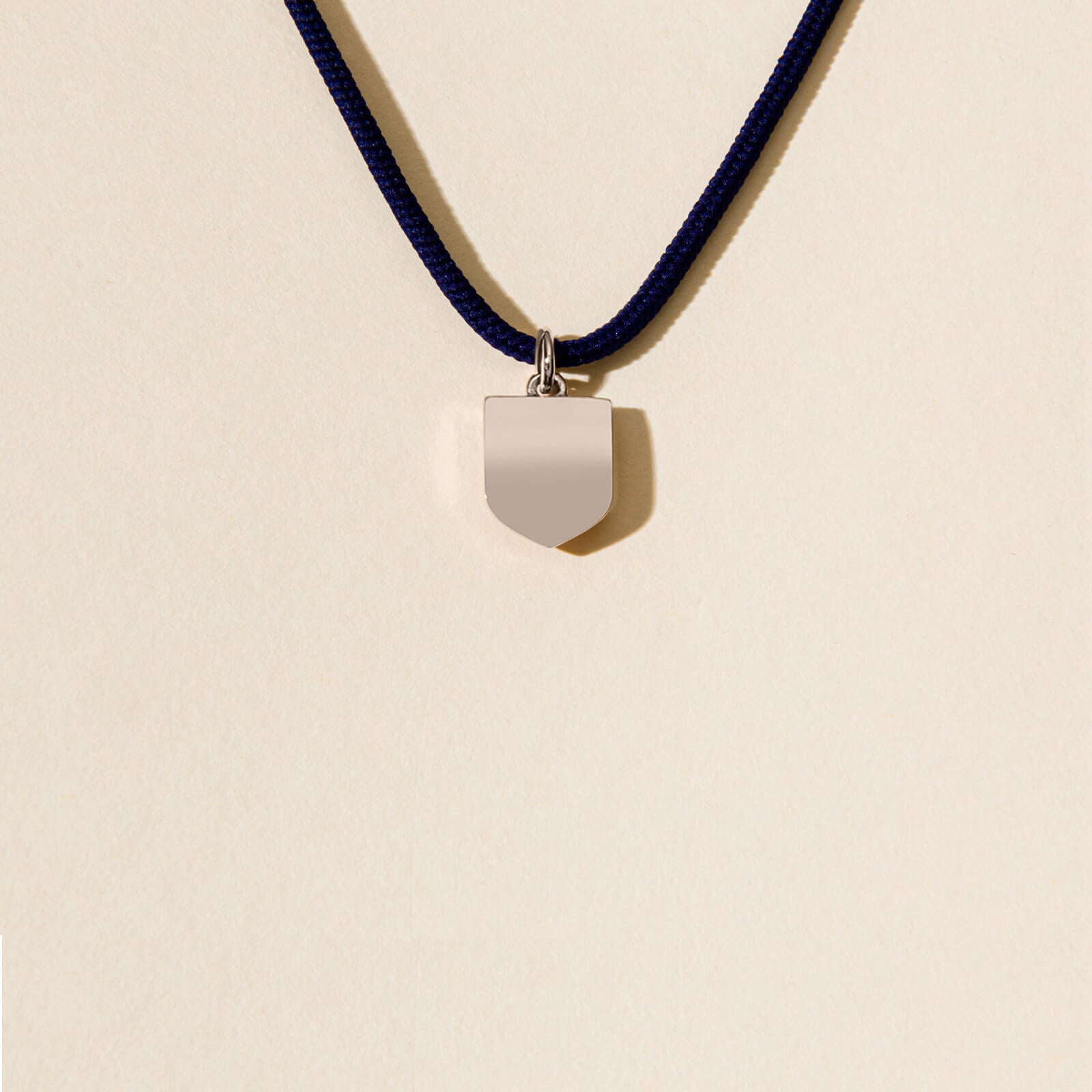 Collier cordon personnalisable - blason L