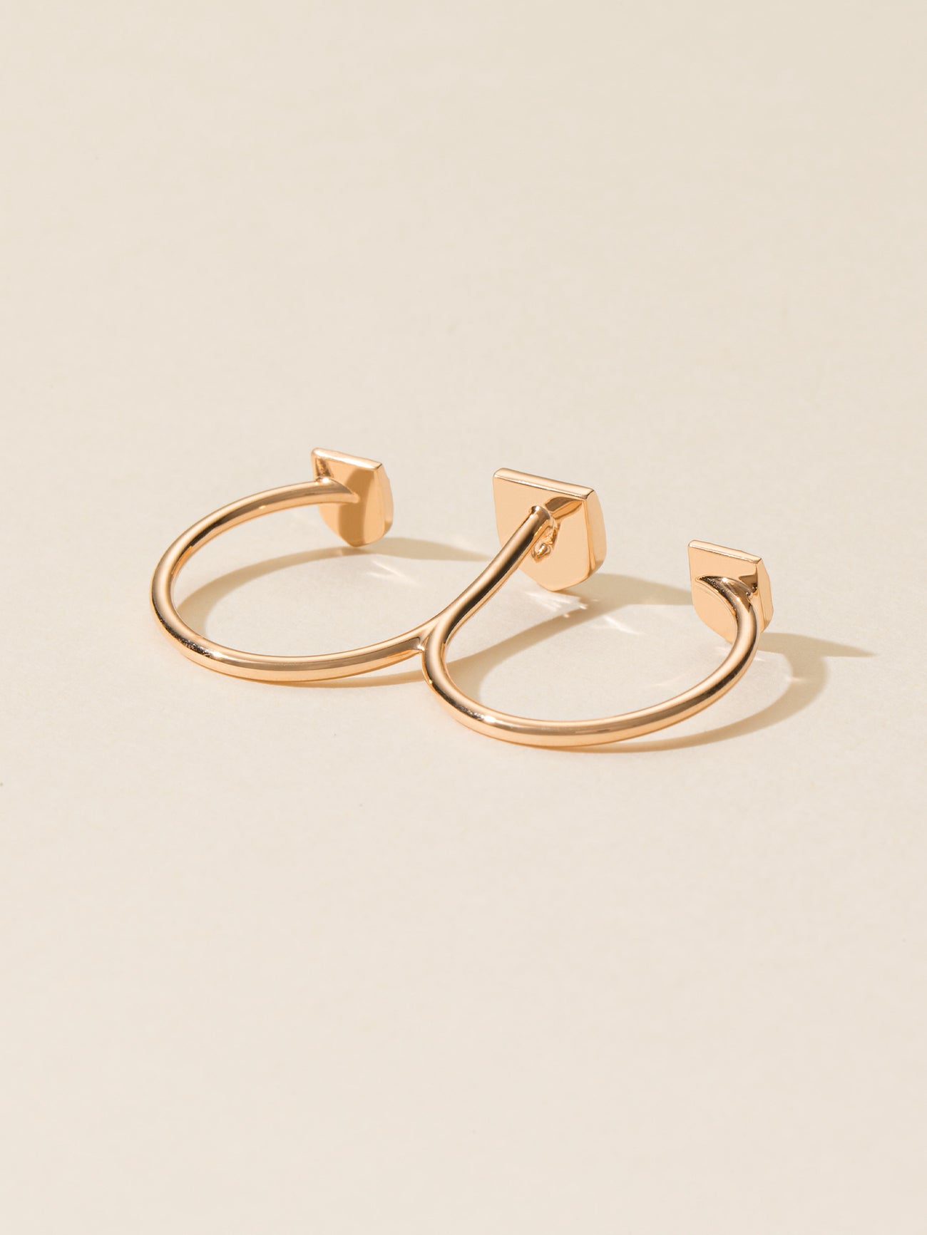Bague Triple Blasons d'Or