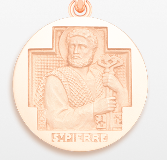 Médaille Becker - Saint Pierre