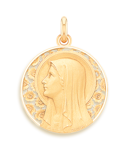 Médaille Becker - Vierge à l'Eglantier