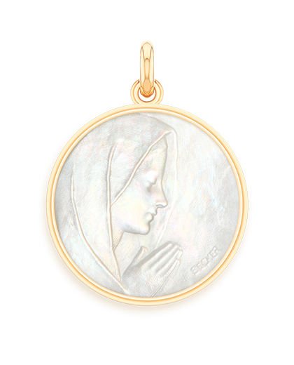 Médaille Becker - Vierge Prière