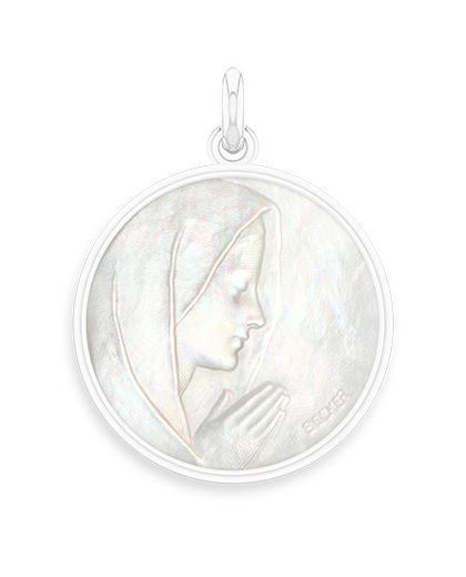 Médaille Becker - Vierge Prière