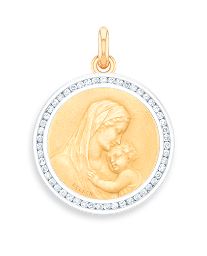 Médaille Becker - Serti Rail