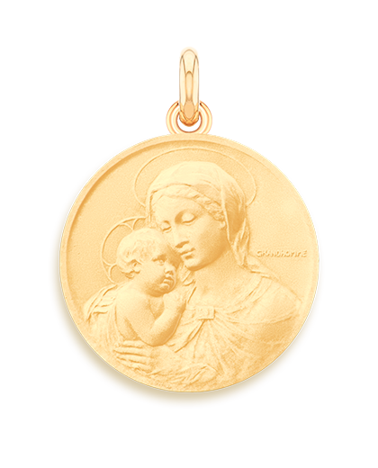 Médaille Becker - Vierge de Botticelli