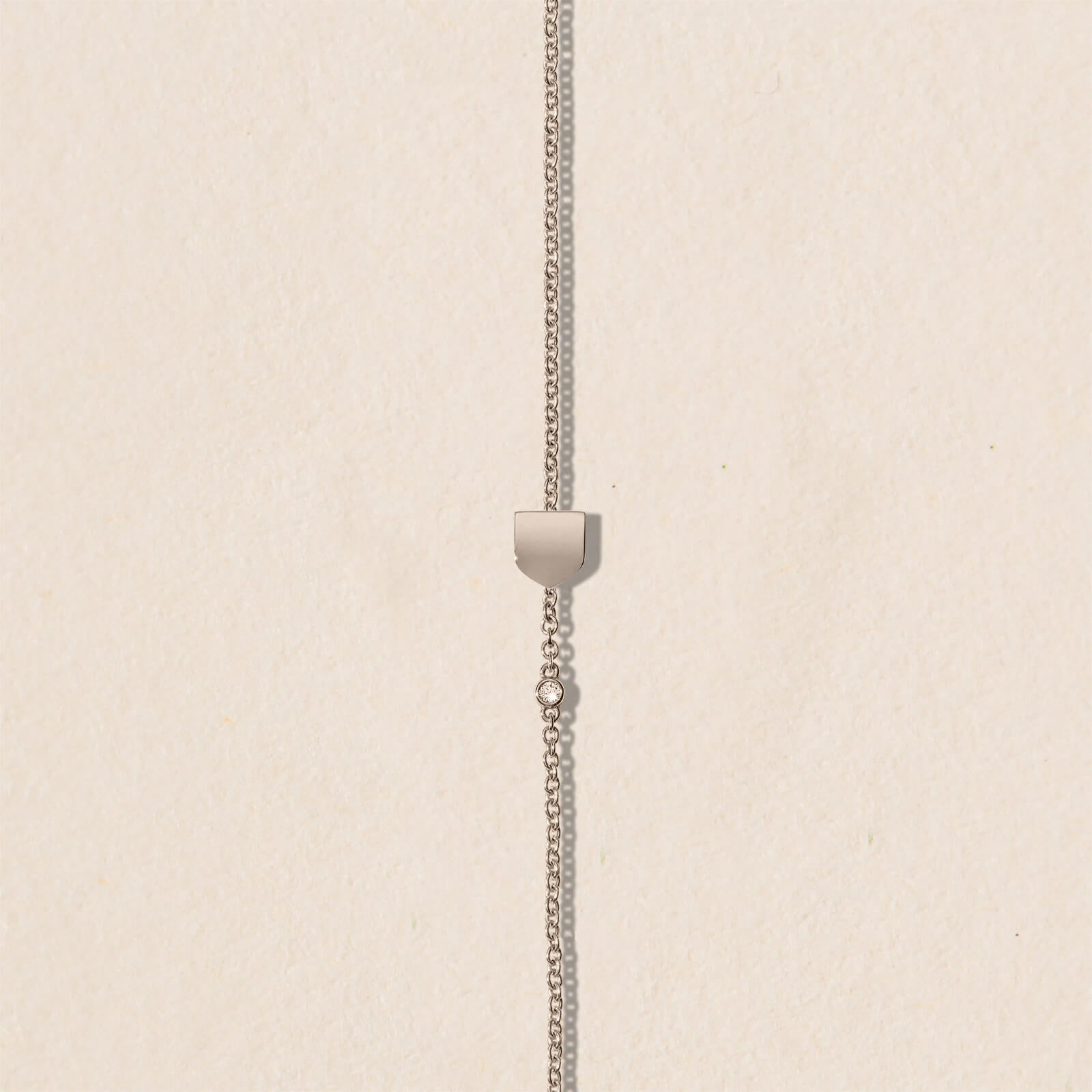 Bracelet chaîne personnalisable - blason s