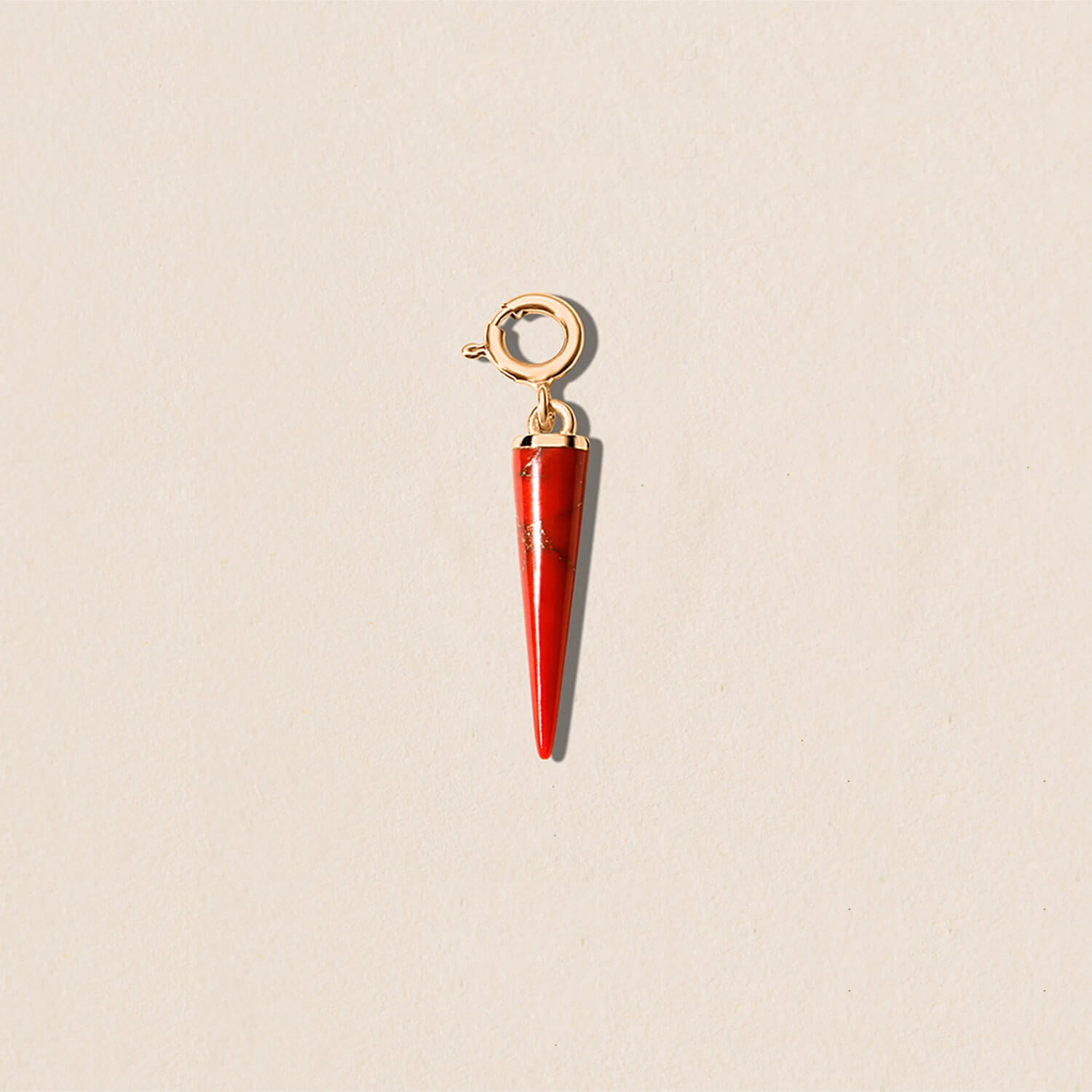 Crush Charm Revolution  red -  lacquer and gold